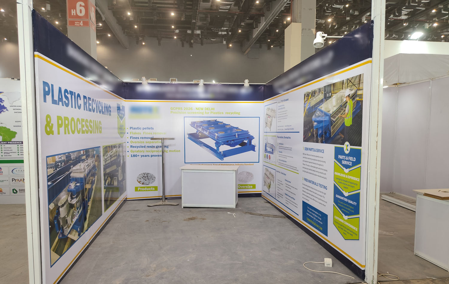 Flex Stall Fabrication for Exhibition