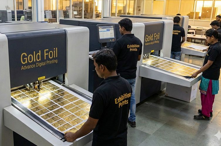 Gold Foil Printing on Visiting Cards in delhi NCR at best price